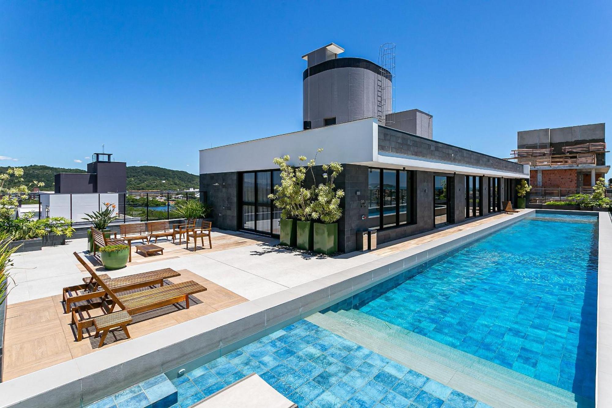Wi-fi 300mb | Rooftop Com Piscina Em Jurere #ja15 Apartment *